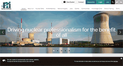 Desktop Screenshot of nuclearinst.com